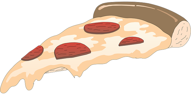 porcion de pizza